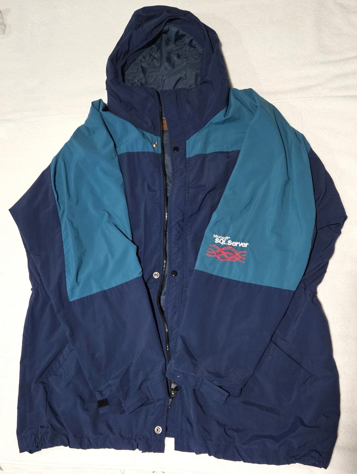 Microsoft SQL Server Logo Windbreaker, 1997 SQL S… - image 1