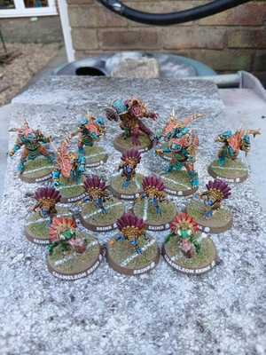 Warhammer Blood Bowl: Echsenmenschen Blood Bowl Team mit Kroxigor 15 Spieler
