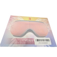 Renpho Eyeris 1V Heated Eye Massager Pink Voice Control Music Relaxation NIB