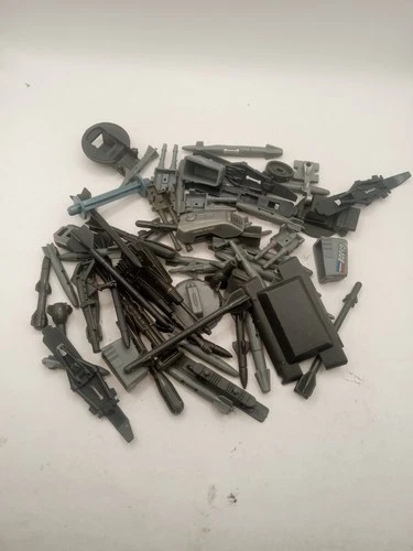 GI JOE Vintage Large Gray Parts And Accessories LOT!!!