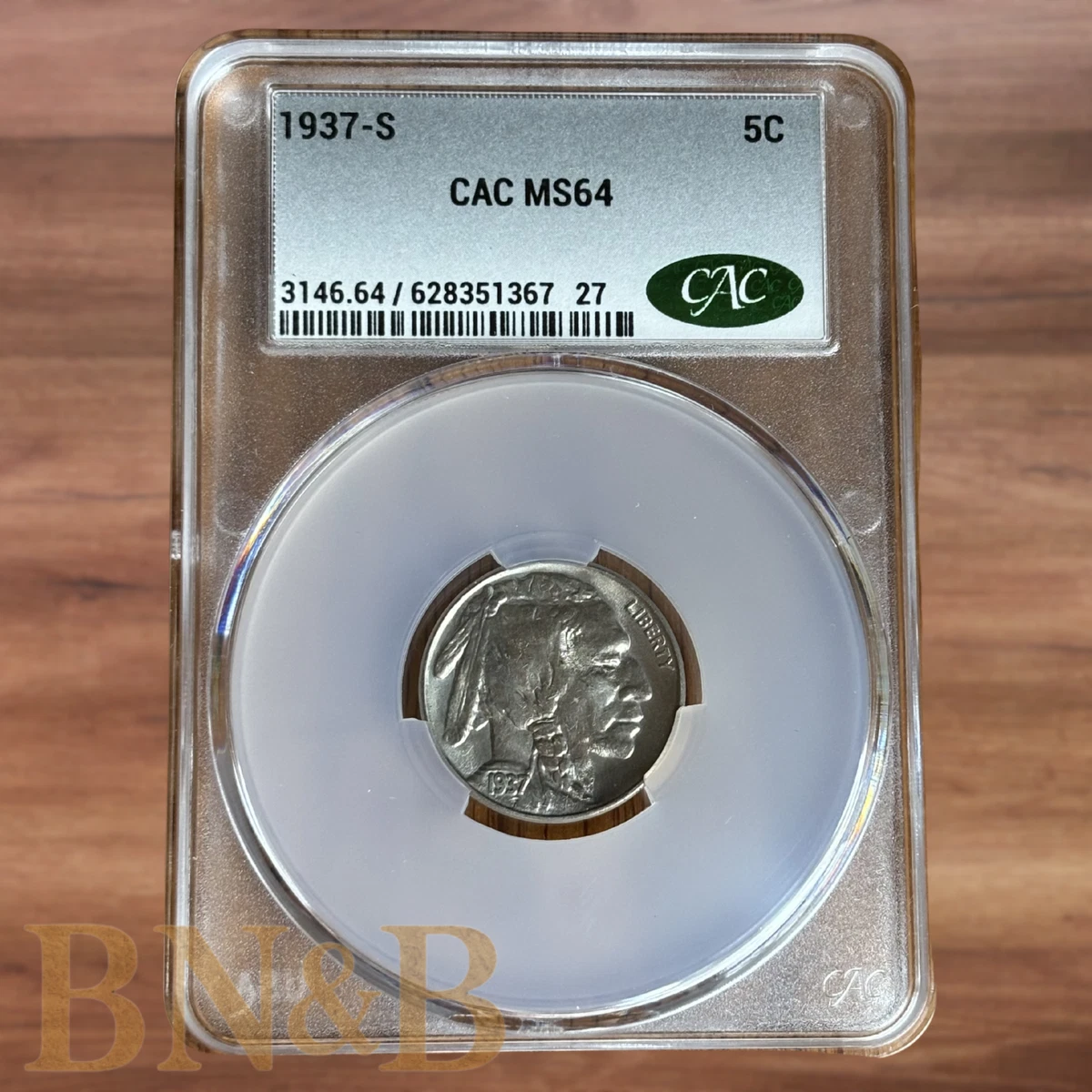 MS 64 Graded 1937 Year US Buffalo Nickels (1913-1938) for sale | eBay