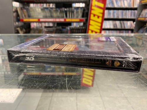 Le Hobbit La Bataille des Cinq Armées 3D Édition Extended Blu-Ray Neuf 3D RARE - Photo 2 sur 6