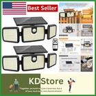 Solar Deck Lights with 2500 Lumens & Motion Sensor – Wireless Control