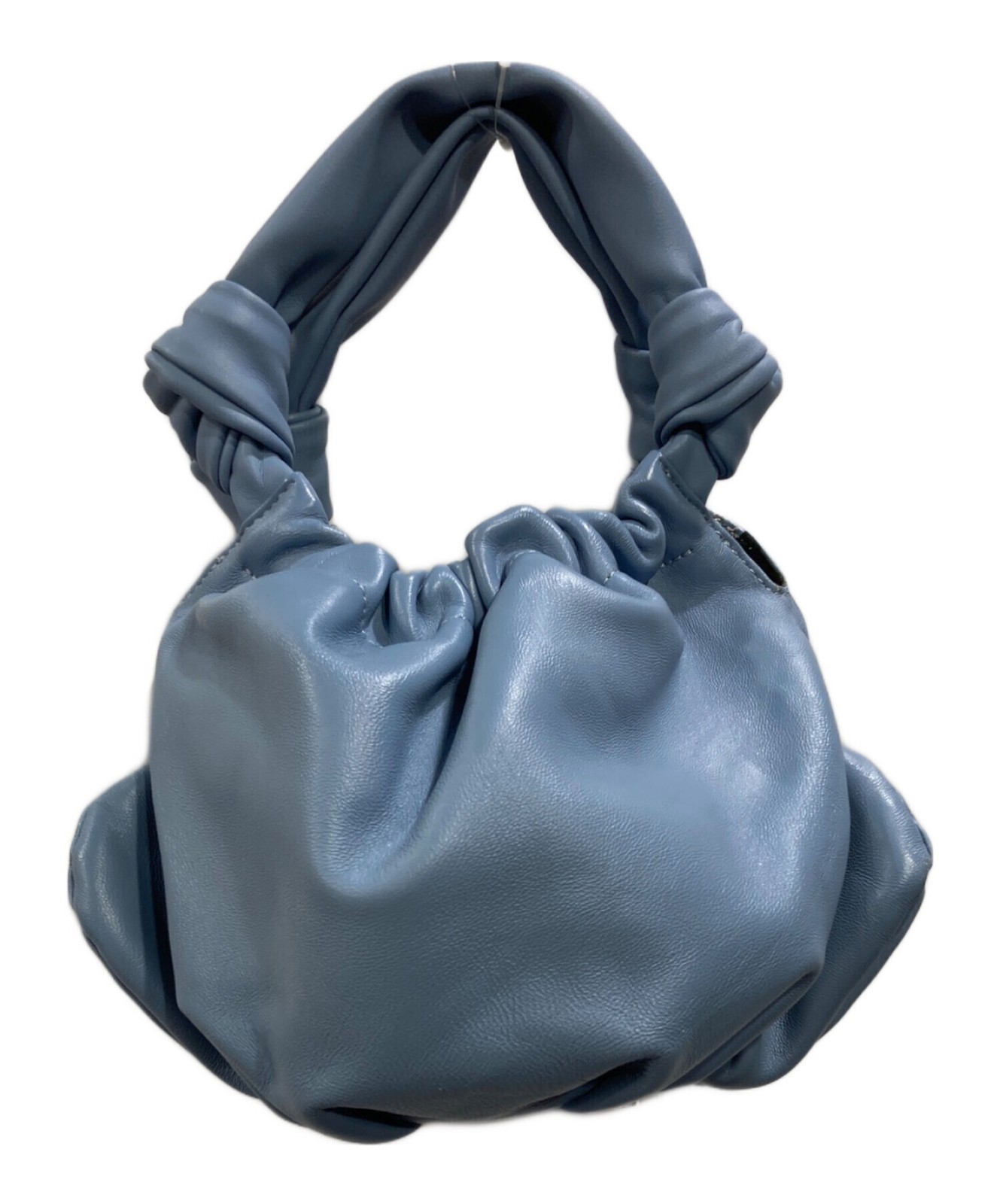 Ameri LEATHER GATHER MINI BAG  blue - image 1