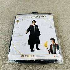 Harry Potter Hogwarts Halloween Costume Hooded Robe w/Shirt Sz Lg 10-12 Child
