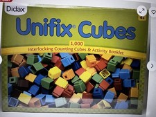 Didax - Unifix 1,000 Interlocking Counting Cubes Activity Booklet - Age 4