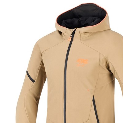 Alpinestars 4125-0358-08 Aeroshell Wasserdichte Motorradjacke 2XL Beige