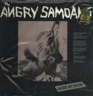 LP Angry Samoans Inside My Brain NUMBERED/ 200 GR NEW OVP Drastic Plastic R