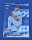 2018 Topps Chrome #150 RC Shohei Ohtani Rookie Angels Dodgers