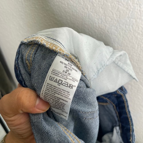 GAP Damenshorts Größe 8 9 Zoll Bermuda jeansblau dunkle Waschung Freizeitkleidung - Bild 3 von 11