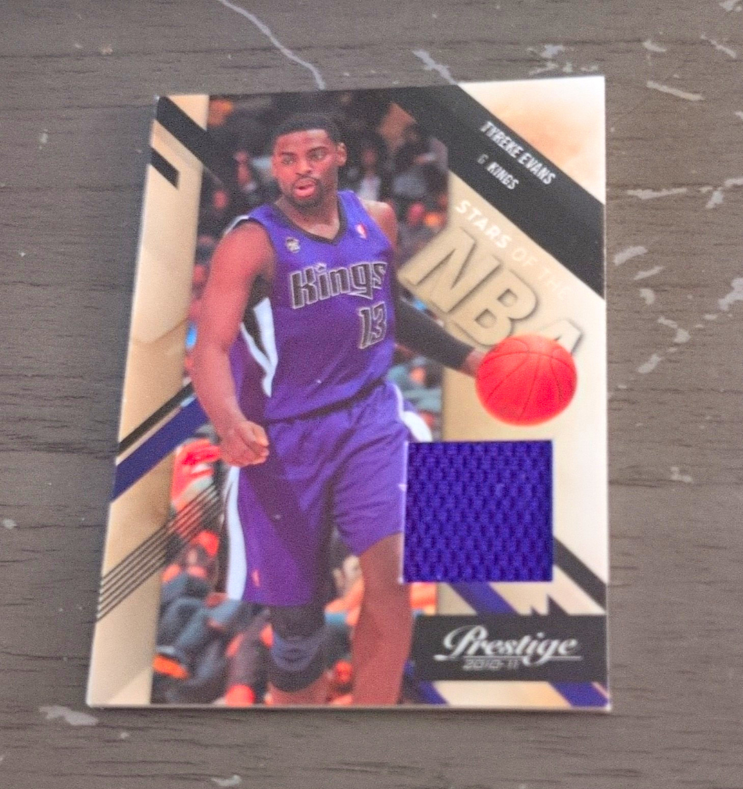 Panini 2010-11 Prestige Stars of the NBA Tyreke Evans #4 Materials /249 MEM