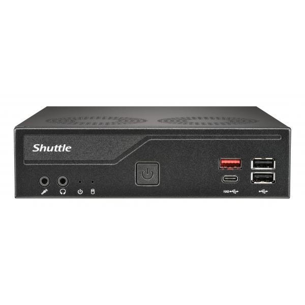 Shuttle DH810S barebone per PC/stazione di lavoro 1.35L sized PC Nero Intel H810