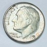 1956 D Roosevelt Silver Dime, Actual 90% Silver Coin Shown #12253 Denver Roosevelt