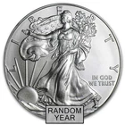 1 oz American Silver Eagle Coin BU (Random Year)