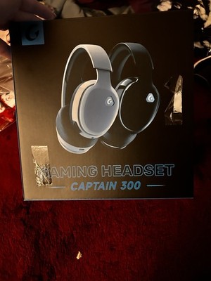 Wireless Gaming Headset with Bluetooth 2.4GHz USB with Mic, White.