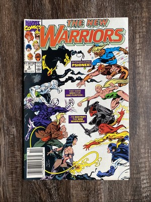 Sealed & Boarded- Marvel Comics- The New Warriors Vol. 1  #4 (1990)