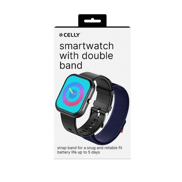 Smartwatch CELLY TRAINERMATE3 Orologio Amoled Touch 1,96" Chiamate Notifiche foto 5