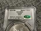 2014-Mo Mexico 1 oz Silver Libertad PCGS MS66 .999 Fine Silver Onza Coin — photo 3