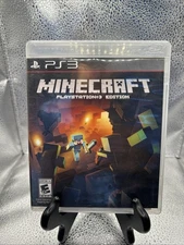 Minecraft -- PlayStation 3 Edition (Sony PlayStation 3, 2014) Tested