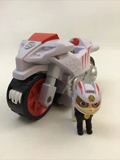 Paw Patrol Moto Pups Wildcat Deluxe Pull Back Motorcycle Vehicle And Figure