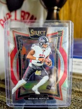 2024 Panini Select - Concourse Michael Penix Jr. #80 (RC)