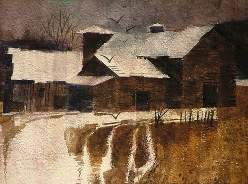 Arne Lindmark untitled rural scene; wc; signed - Picture 4 of 4