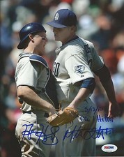 Mat Latos & Nick Hundley Signed Padres 8x10 Photo PSA/DNA COA Picture Autograph