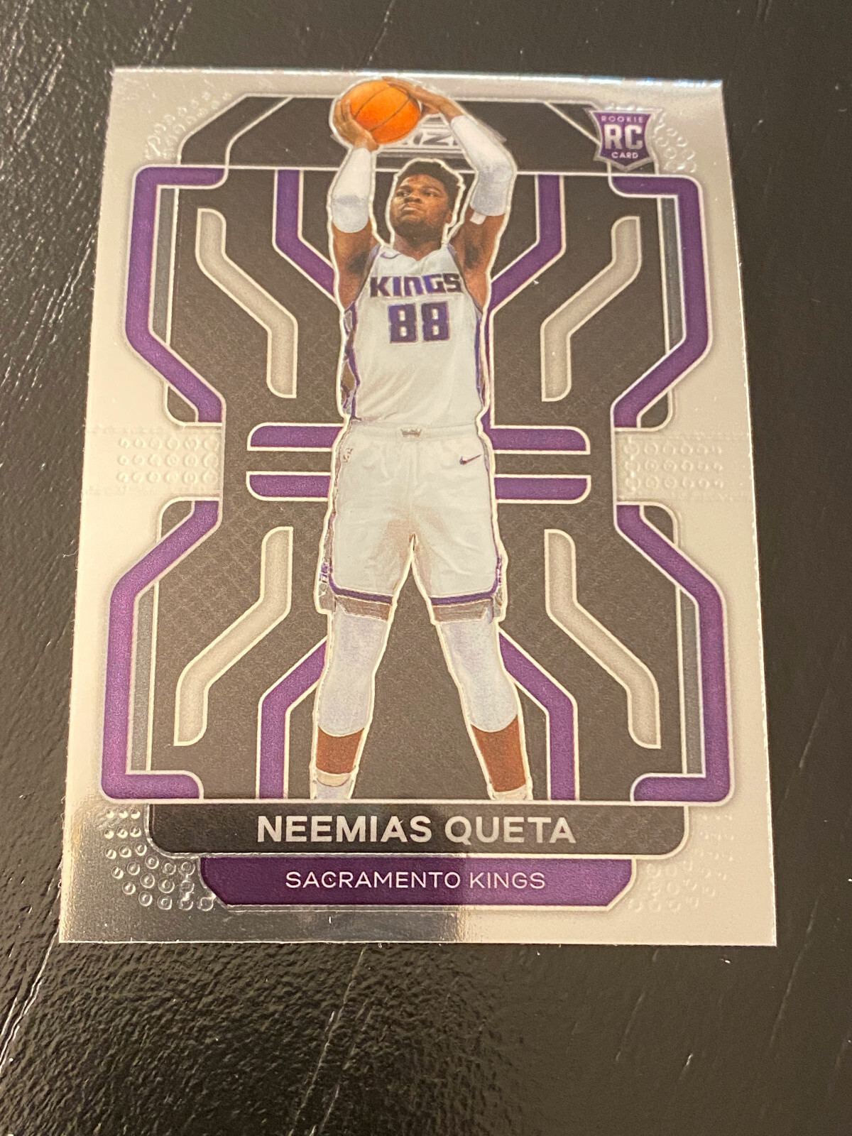 2021-22 Prizm NBA Basketball NEEMIAS QUETA #316 Base Rookie RC Sacramento Kings