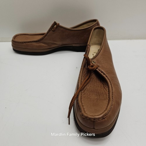 Vintage Deer Stags Osceola Brown Leather Loafers Shoes Mens Size 10M USA Made - Picture 4 of 6
