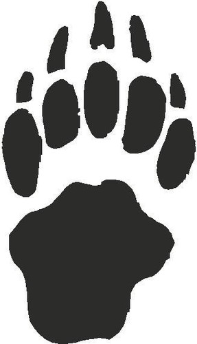 KT Animal Tracks Paw Hoof Claw Decal Sticker - Various Colours - 46 Designs - Picture 4 of 46
