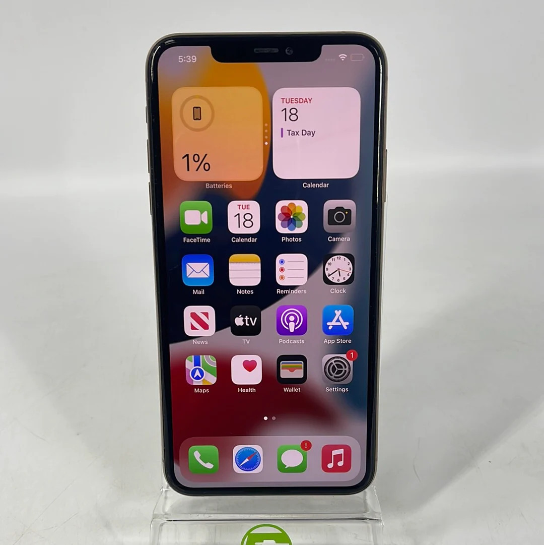 Broken Unlocked Apple iPhone 11 Pro Max 64GB Gold 15.6.1 A2161