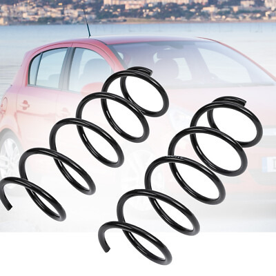 2X FEDER FEDERN FAHRWERKSFEDER FAHRWERKSF VORNE FÜR OPEL CORSA D S07 1.0 1.2 1.4