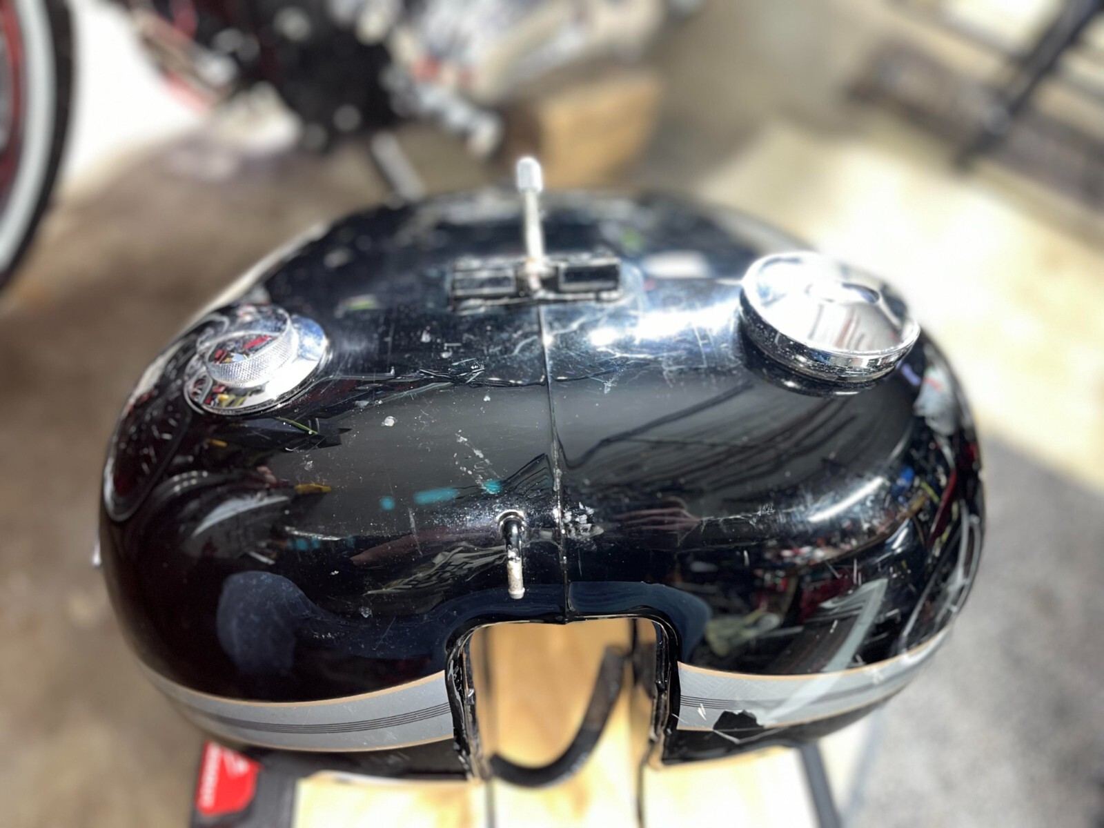 2000's Harley davidson 100th anniversary gas tank eBay