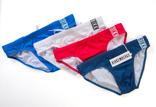 30% BIKKEMBERGS COSTUME MARE PISCINA SLIP UOMO UNITO VARI COLORI CON LOGO |  eBay