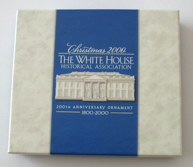2000 White House Historical Association Christmas Ornament 200th