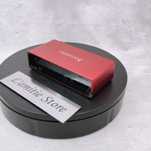 Interfaz de audio Focusrite Scarlett 2i2 3a generación USB 2.0 tipo C 2 canales Japón - Vídeo 1 de 1