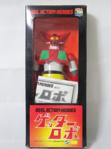 Getter Robo 1 RAH Action Figure Medicom Toy 1997 Real Action Heroes Super Robot - Picture 15 of 20