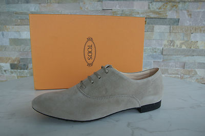 Tods Tod´s EU 37 Schnürschuhe Halbschuhe Schuhe corda beige neu ehem UVP 470  