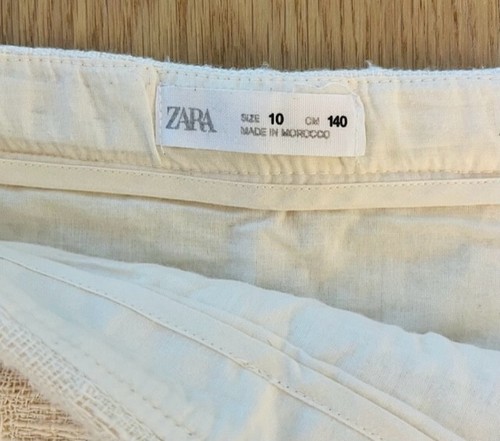Zara girls 10 tweed mini skirt - Picture 2 of 3