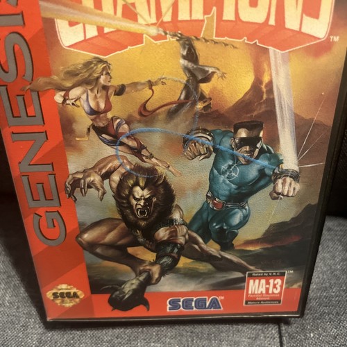 Eternal Champions - SEGA Genesis with Case And Manual CIB TESTED WORKING - Picture 2 of 11