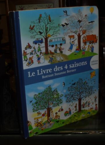 Livre Français Enfants Le Livre des 4 saisons Rotraut Susanne Berner Livre de Tableau - Photo 1/3