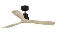 Energiespar Deckenventilator Mit Fernbedienung Lantau Dc Fan Braun Kiefer 132 Cm