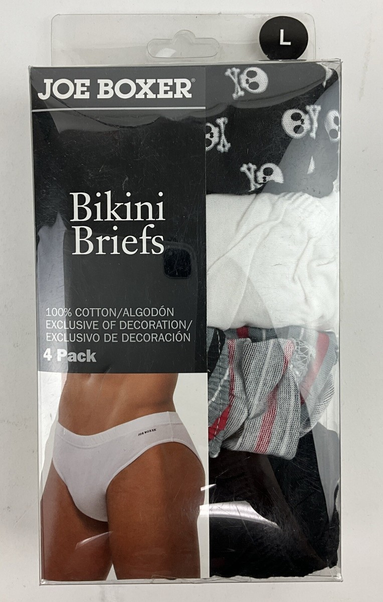 Vintage Kmart Joe Boxer Men's String Bikini Pack 100% Cotton