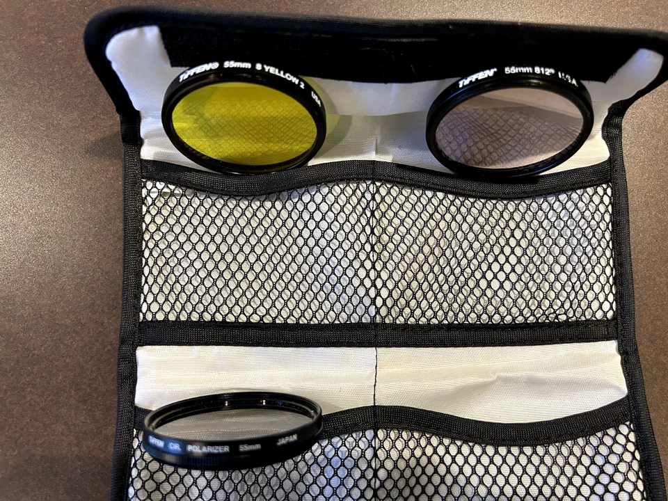 Tiffen 3-piece 55mm lens filter kit - Image 3 of 4