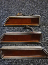 Mopar Dodge 1970-74 3x boczne światła pozycyjne błotnik przód