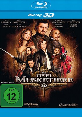Die Drei Musketiere 3D + 2D (Orlando Bloom) # BLU-RAY-NEU