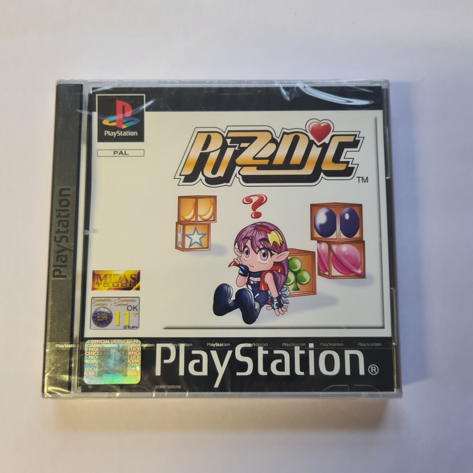 PUZZNIC PSX/PS1 TOTAL GAMER NEW AND SEALED RANGE .