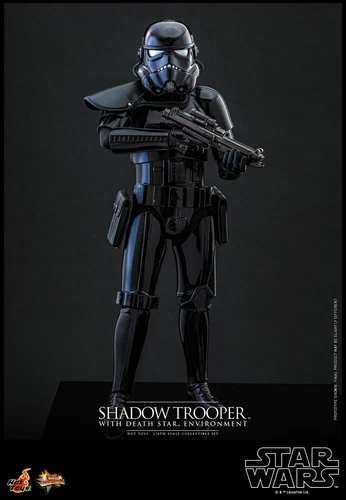 IN STOCK AUTHENTIC HOT TOYS STAR WARS SHADOW TROOPER DEATH STAR LED MMS737 1/6 - Picture 17 of 18