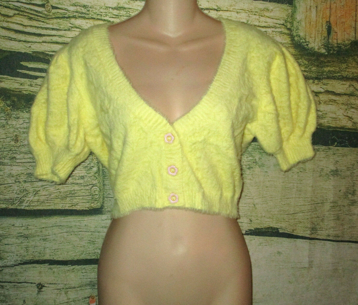 devon cropped cardigan