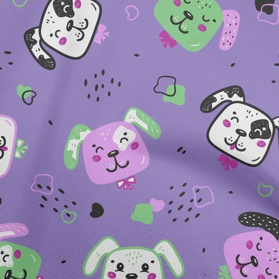 oneOone Cotton Flex Amethyst Fabric Kawai Diy Clothing Quilting-0w5